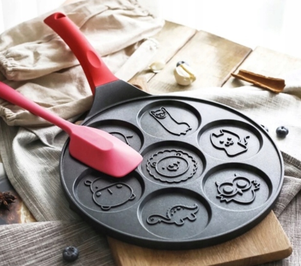 PATELNIA do naleśników foremki zwierzątka 26 cm