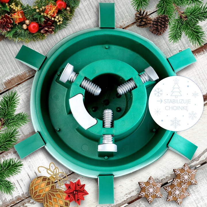 STOJAK POD CHOINKĘ CHOINKI POJEMNIK CHOINKOWY 2,5 L NA DRZEWKO DRZEWKA 1,5m