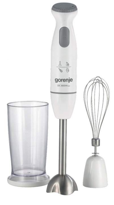 Blender ręczny Gorenje HBC802QW biały rozdrabniacz ubijanie miksuje 800W