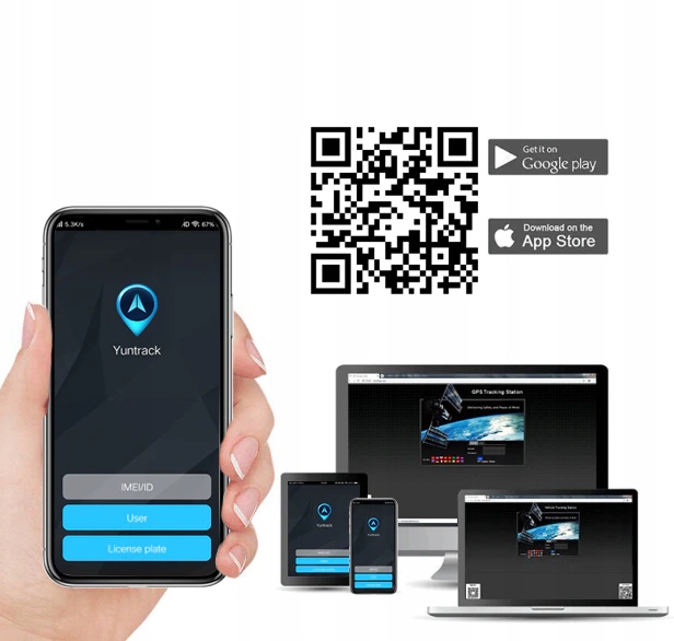 OBROŻA LOKALIZATOR GPS 1200mAh DLA ZWIERZĄT PSA KOT SOS APP BEZ ABONAMENTU