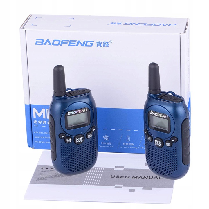 WALKIE TALKIE DLA DZIECI KRÓTKOFALÓWKA ŁOKI TOKI