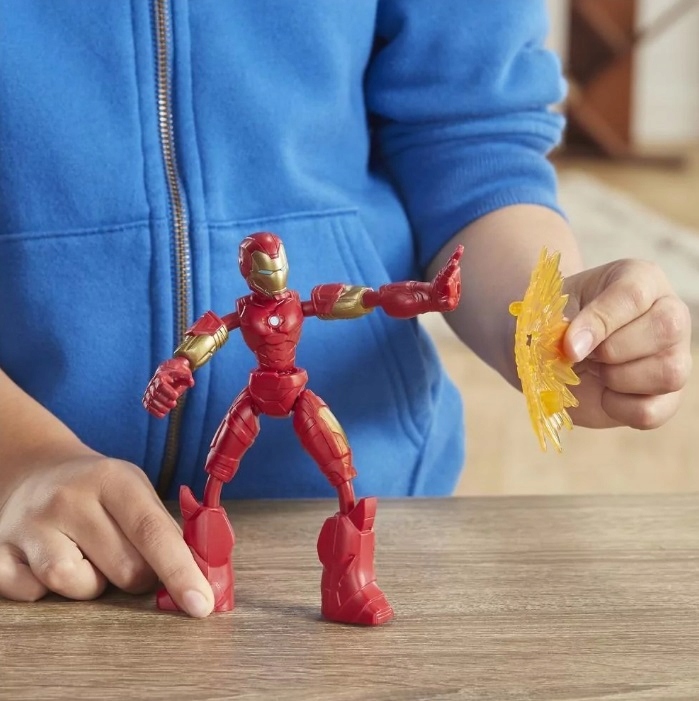 FIGURKA LALKA HASBRO AVENGERS IRON MAN MARVEL BEND AND FLEX