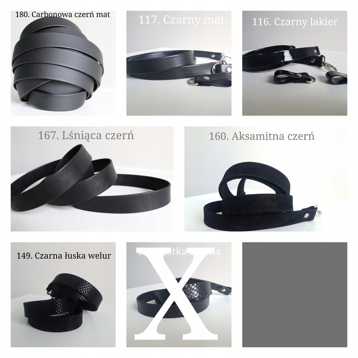 Uchwyty tworzywo z pojedynczym łańcuszkiem do OBAG