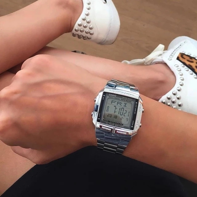 ZEGAREK MĘSKI CASIO DATABANK DB-360-1A + BOX +GRAWER