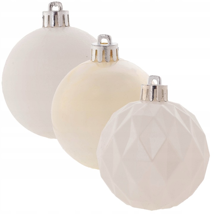 BOMBKI CHOINKOWE NIETŁUKĄCE BOMBKA NA CHOINKĘ OZDOBY ŚWIĄTECZNE ZESTAW 16x
