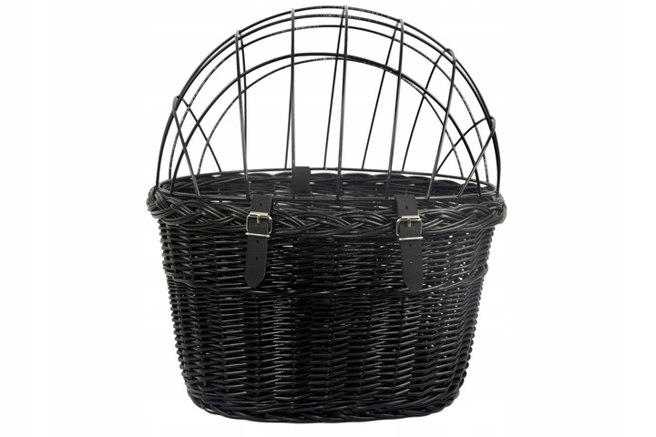 KOSZYK z wikliny na rower do przewozu psa KOSZ XL1