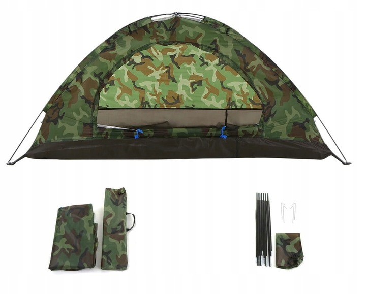 NAMIOT 3 OSOBOWY WĘDKARSKI TURYSTYCZNY WOJSKOWY SZYBKO ROZKŁADANY