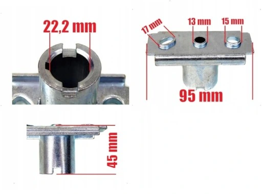Nóż 20" +piasta 51 cm do kosiarki spalinowej