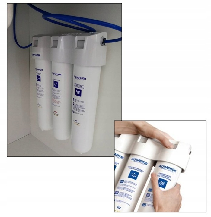 Zestaw wkładów K3 K7B K7 Aquaphor KRYSZTAŁ B ECO