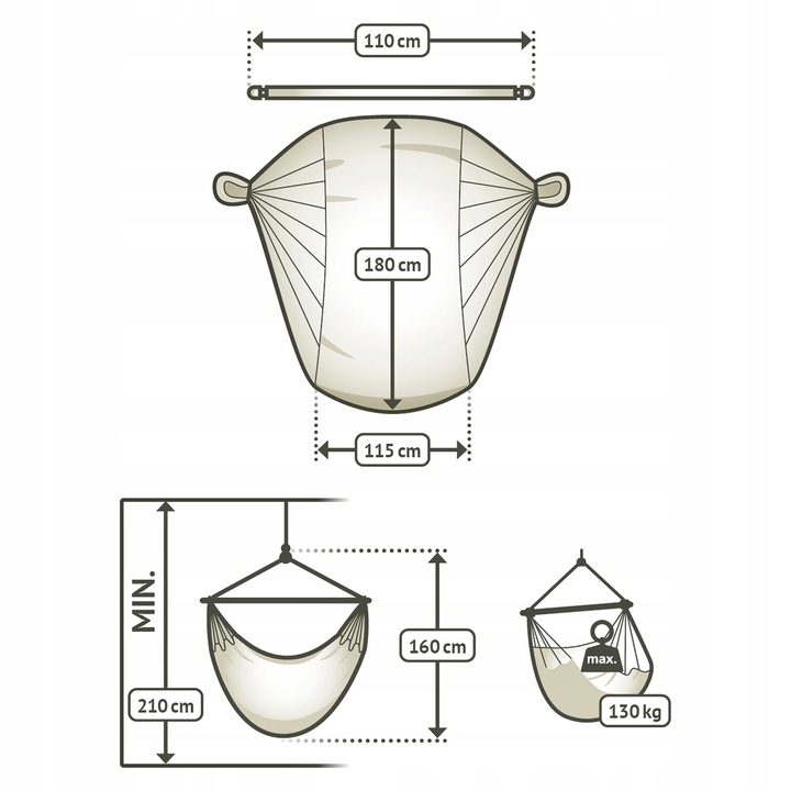 La Siesta Habana Zebra Comfort