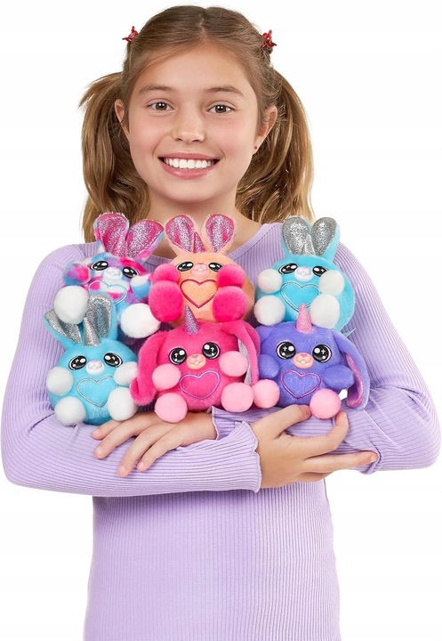 MASKOTKA NIESPODZIANKA BOO-BOOCORN SURPRISE PLUSZAK KRÓLICZEK Z NIESP.