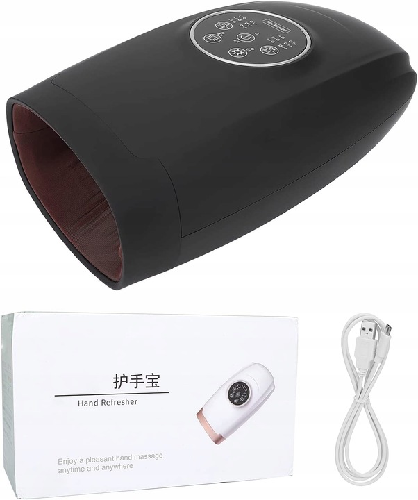 Masażer RĄK ZIMNYCH DŁONI NADGARSTKÓW RZS BÓL UDAR SHAITSU PRESOTERAPIA