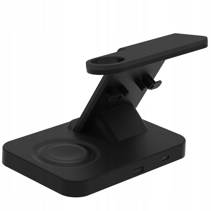 Ładowarka indukcyjna magnetyczna do IPHONE 12 13 14 15 APPLE WATCH 3w1 15W