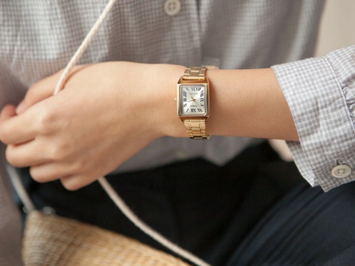 ZEGAREK DAMSKI CASIO LTP-V007G-9B + BOX +GRAWER