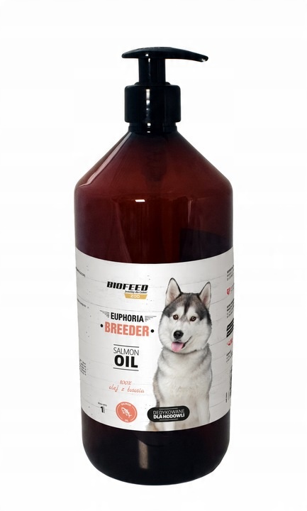 Olej z Łososia dla Psa i Kota EUPHORIA 1L BIOFEED