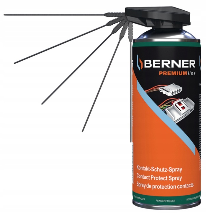 BERNER KONTAKT SPRAY DO STYKÓW ELEKTRYCZNYCH Z USZCZELNIACZEM 400ML