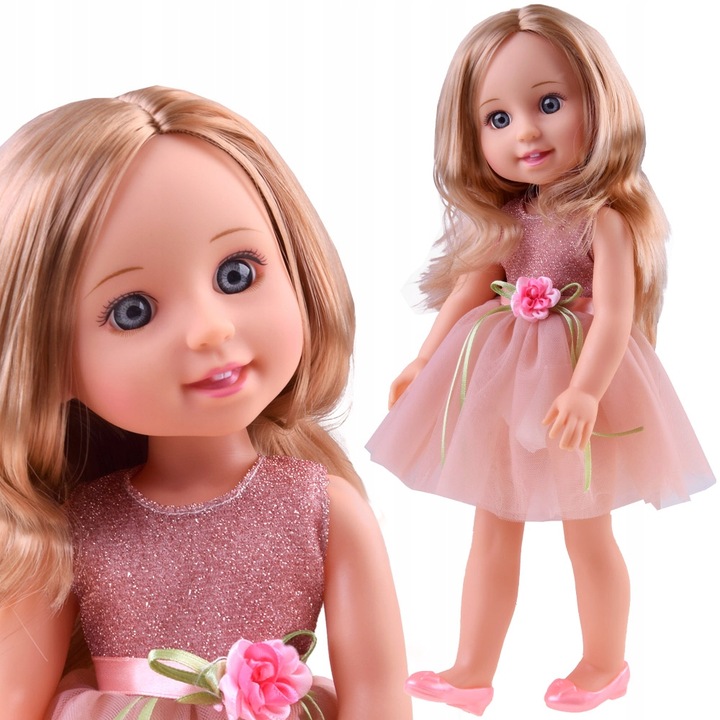 Lalka w sukience koktajlowej 36cm laleczka ZA4429
