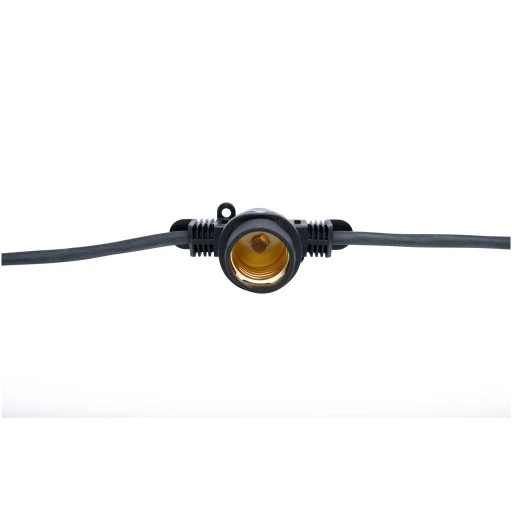 Oświetlenie 10m x10 E27 LED na płot altankę domek