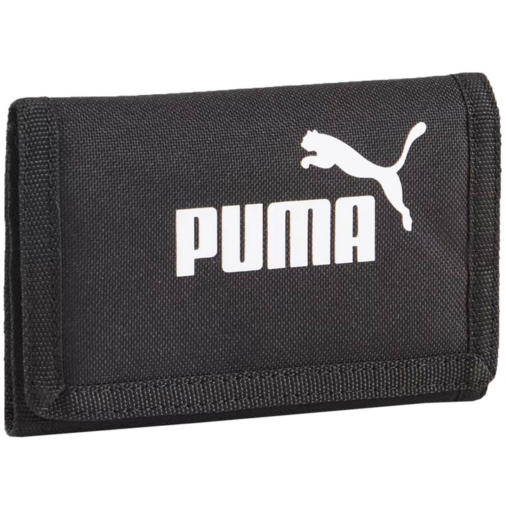 PUMA PORTFEL PHASE WALLET CL KLASYCZNY CZARNY BLACK NOWY MODEL NA PREZENT