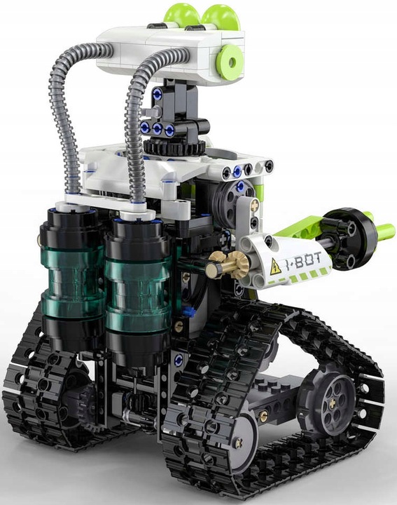 CADA KLOCKI TECHNIC ROBOT PROGRAMOWANY BOT 434EL. STEROWANY Z LED