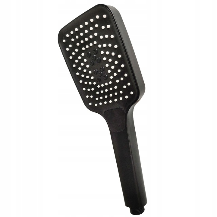 CZARNA BATERIA WANNOWA PRYSZNICOWA ŚCIENNA KRAN WANNY WĄŻ SŁUCHAWKA NATRYSK