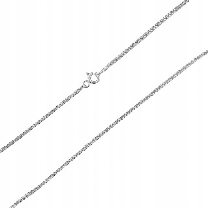 Łańcuszek Srebro pr. 925 Elegancki Damski Rodowany Spiga | 55 cm x 1,2 mm