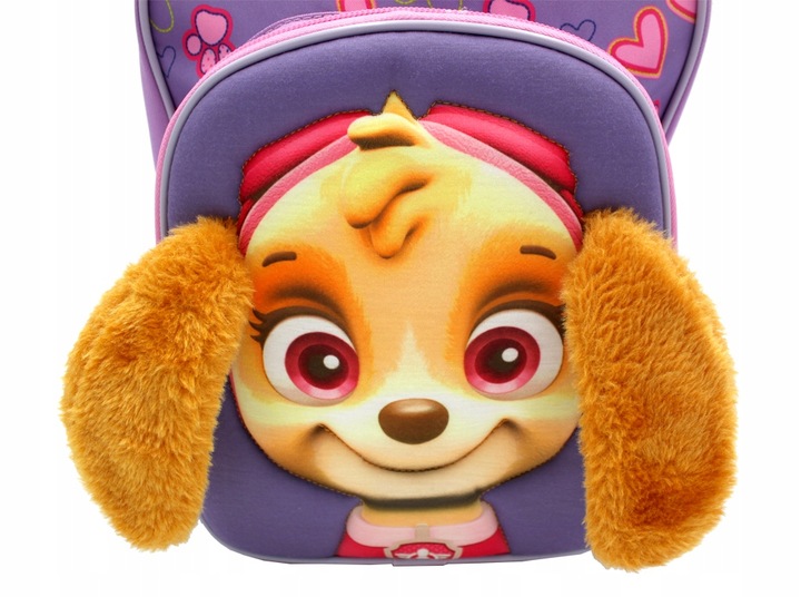 Plecak dziecięcy PSI PATROL SKYE z uszami