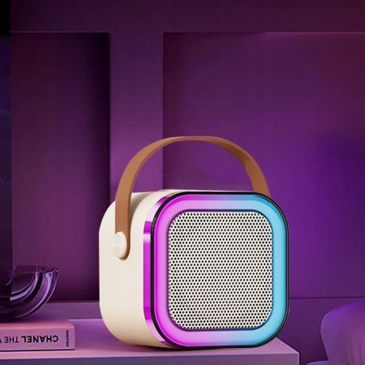 Bezprzewodowy Zestaw Do Karaoke Dla Dzieci Bluetooth Głośnik + 2 mikrofony