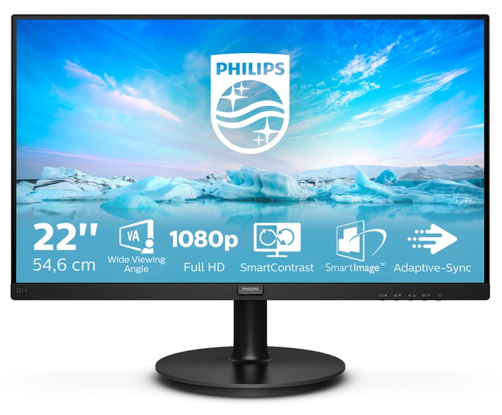 Philips 221V8 - 21,5'' VA Full HD 75 Hz