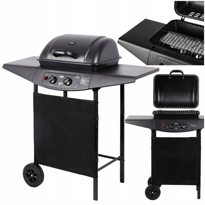Teesa BBQ 2000 Grill gazowy - 2 palniki