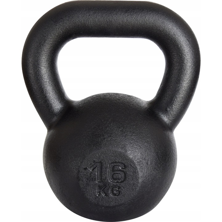 16 kg KETTLEBELL Kettle Odważnik HANTLA Żeliwna PL