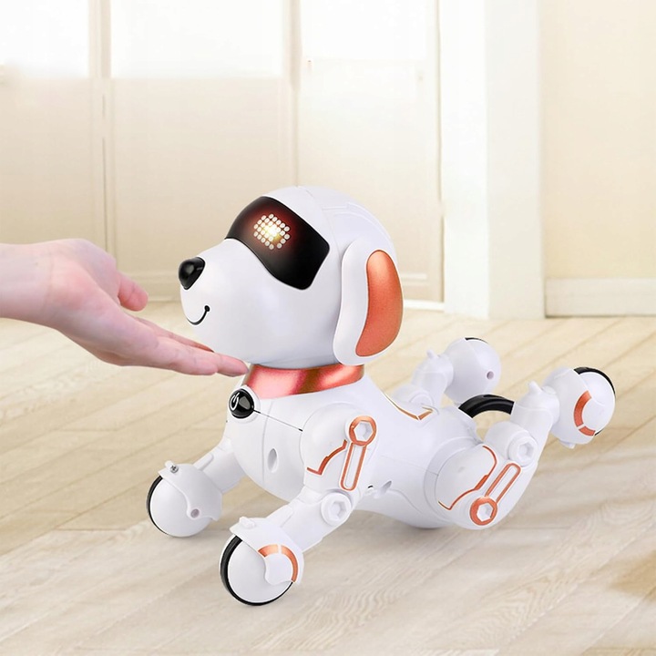 PIESEK ROBOT INTERAKTYWNY ZDALNIE STEROWANY GŁOSEM PROGRAMOWANY KOMENDY