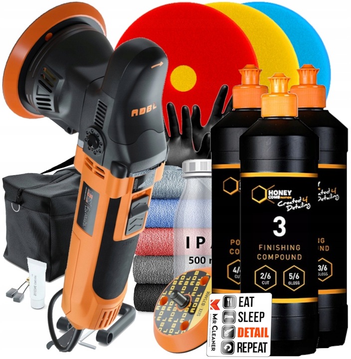 ADBL ROLLER D09125-01 POLERKA MASZYNA POLERSKA POLEROWANIE AUTA 125 MM