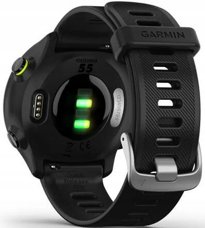 Czarny Zegarek sportowy GARMIN Forerunner 55 GPS