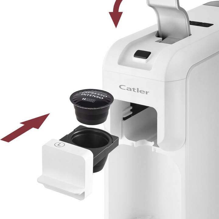 Ekspres do Kawy na Kapsułki Catler Porto ES 720 W 3 Rodzaje Kapsułek 15 Bar
