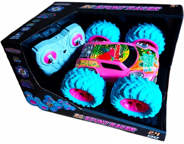 SAMOCHÓD ZDALNIE STEROWANY AUTO OBROTOWE 360 2,4Ghz DLA DZIECKA PREZENT