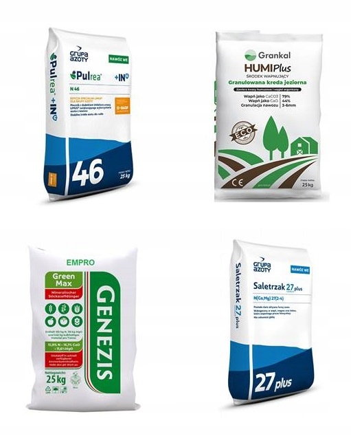 Nawóz na trawnik Polifoska z mikroelementami, Polifoska Plon Plus 25 kg