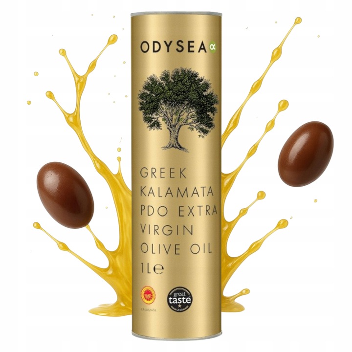 OLIWA Z OLIWEK EXTRA VIRGIN 1L GRECKA KALAMATA PLATINUM TŁOCZONA NA ZIMNO