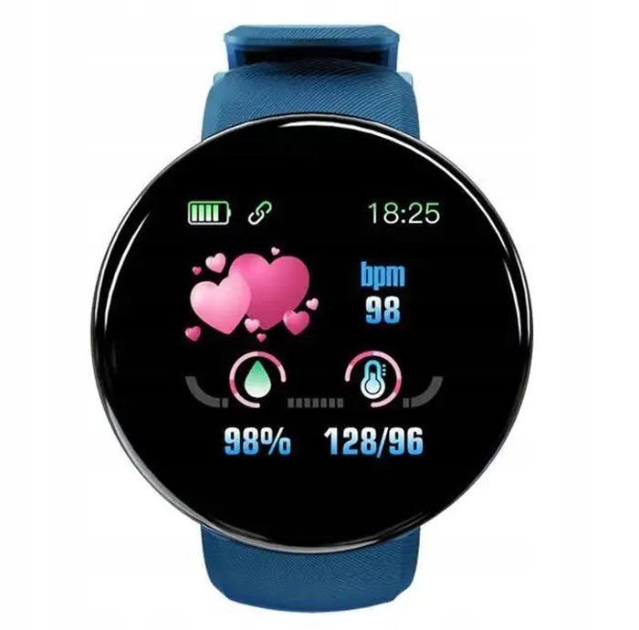 Zegarek damski MK-Tech SMARTWATCH krokomierz pulsometr