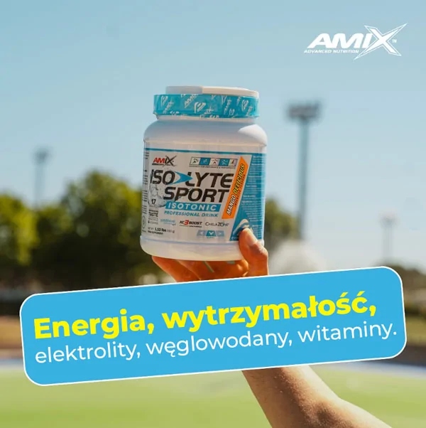 IZOTONIK W PROSZKU DLA BIEGACZY KOLARZY Najlepszy w 2024r. Amix IsoLyte