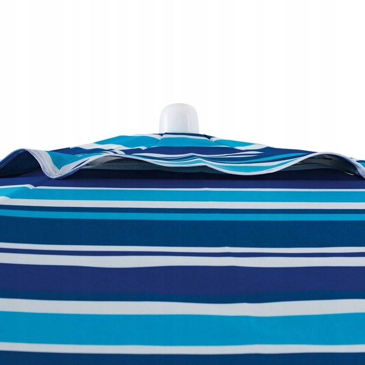 PARASOL PLAŻOWY Łamany OGRODOWY na BALKON Regulowany Tadar Paski 200 cm