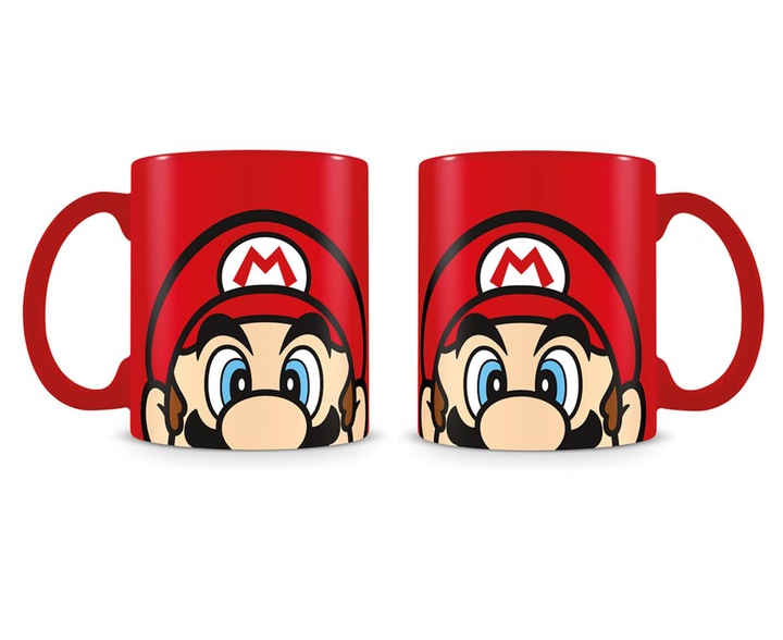 Kubek 315ml Super Mario Brelok Podkładka Zestaw prezentowy na urodziny