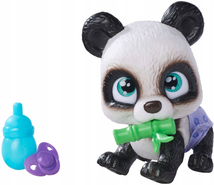PAMPER PETZ INTERAKTYWNA PANDA PIJE SIKA 20 CM PIELUSZKOWY GANG SMOCZEK AKC