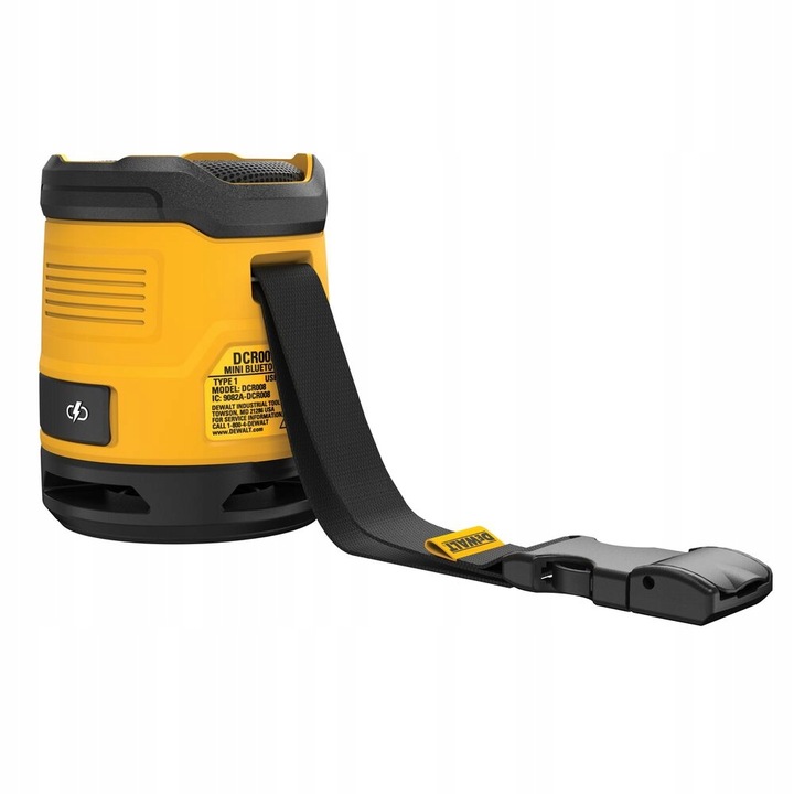przenośny głośnik budowlany 5W, Bluetooth DeWALT [DCR009-XJ]