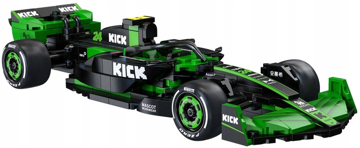 KLOCKI CADA BOLID FORMULA 1 KICK SAUBER F1 TEAM C44 314 EL. C55032W