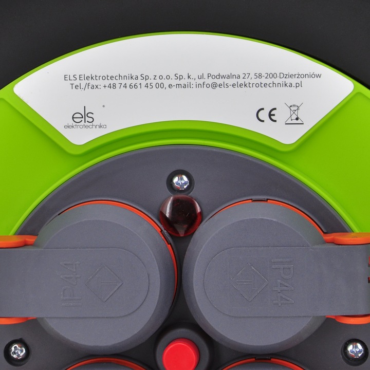 BĘBEN NAWIJAK KABLOWY Z ZABEZPIECZENIEM TERMICZNYM 4x230 IP44