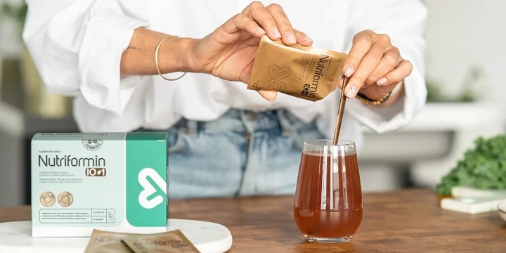 Nutriformin IO#1 Do redukcji masy ciała ekstrakt z liści gurmaru 30 sasz.