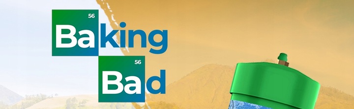 N2O Nitro BAKING BAD 700g Podtlenek azotu cracker GAZ balony cream charger