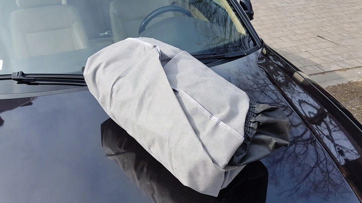 POKROWIEC NA SAMOCHÓD 3 WARSTWY r. S do 410cm PLANDEKA na auto