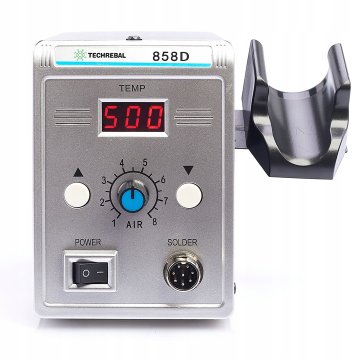 STACJA LUTOWNICZA SPAWARKA TECHREBAL 858D GORĄCE POWIETRZE HOT AIR 700W